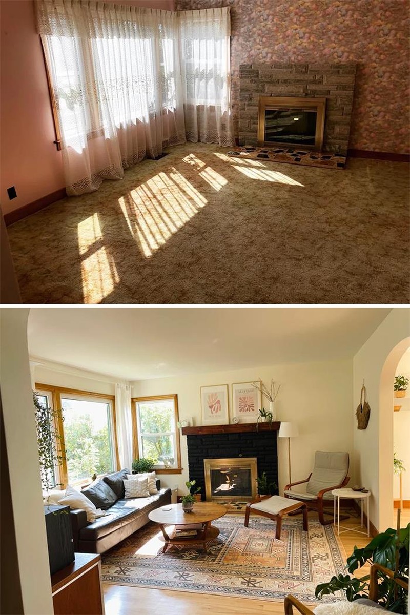 Before after renovasi