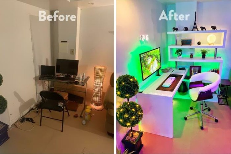 Before after renovasi