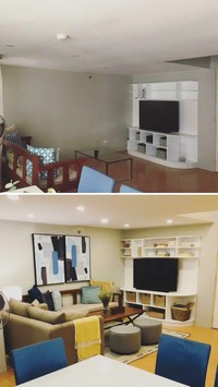 Before after renovasi