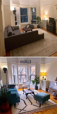 Before after renovasi