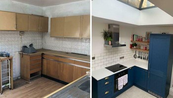 Ruang dapur yang jadi lebih nyaman. Foto: Boredpanda