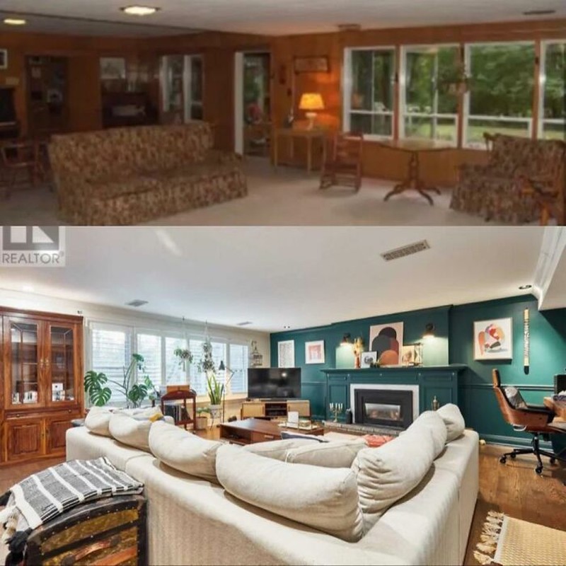 Before after renovasi