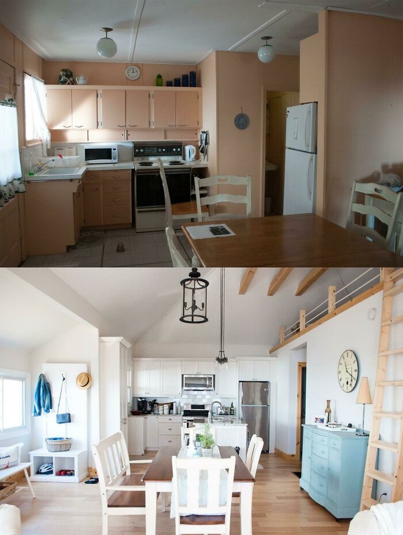 Before after renovasi