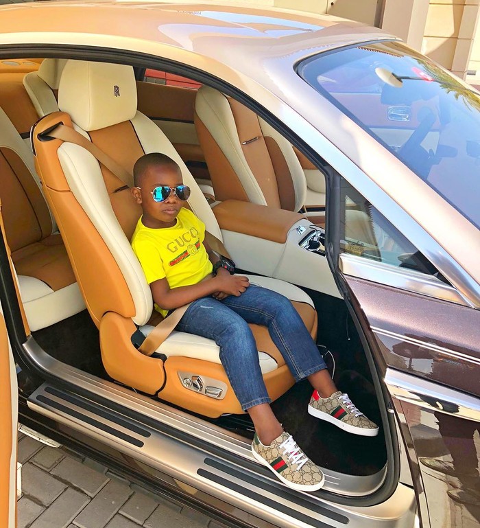 Bocah Crazy Rich Afrika berusia 9 tahun