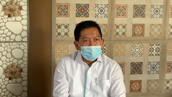 Dirut Perumda Pasar Niaga Kerta Raharja Kabupaten Tangerang, Syaefunnur Maszah bicara terkait video viral makan duit di piring