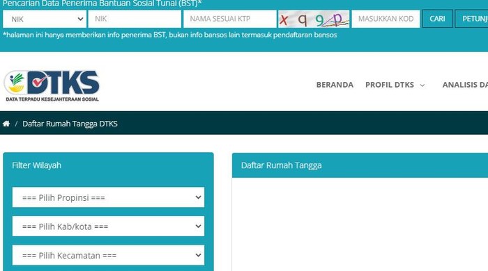 DTKS Artinya Apa? Jadi Acuan Pemberian Bansos