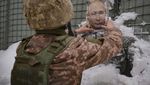 Foto Putin Jadi Sasaran Tembak di Ukraina