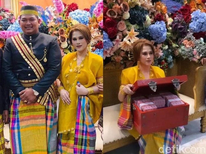 Foto wanita yang menerima uang panaik Rp500 juta, satu unit rumah dan satu paket berlian. Foto wanita yang menerima uang panaik Rp500 juta, satu unit rumah dan satu set berlian.