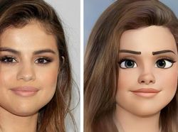 Begini Wajah Seleb Dunia Kalau Jadi Karakter Disney