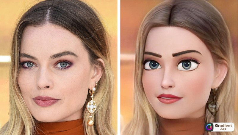 fotoinet Begini Wajah Seleb Dunia Jika Menjadi Karakter Disney