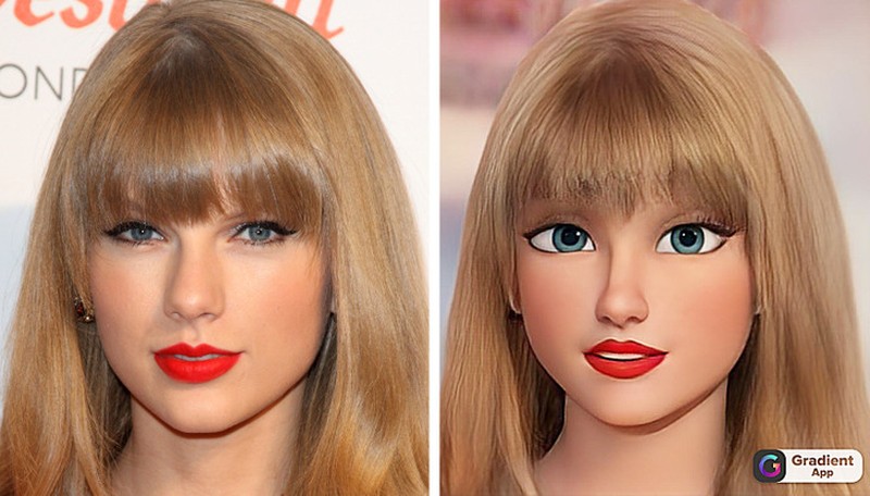 fotoinet Begini Wajah Seleb Dunia Jika Menjadi Karakter Disney