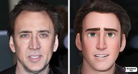 fotoinet Begini Wajah Seleb Dunia Jika Menjadi Karakter Disney