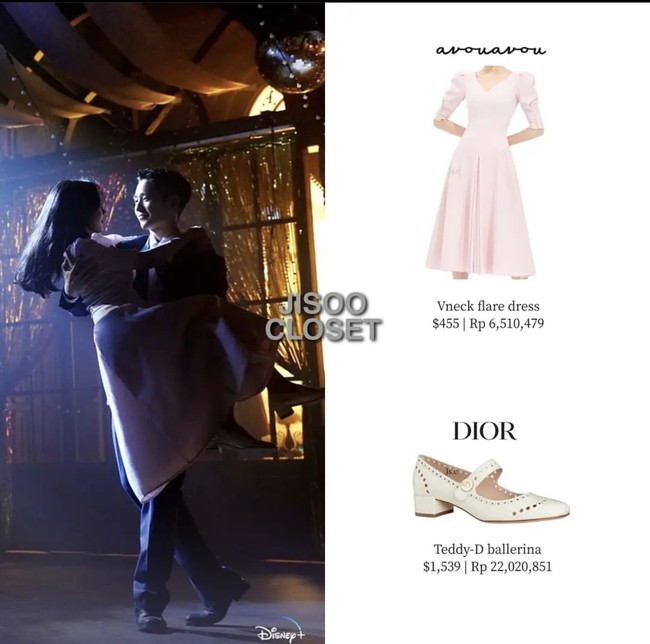 Gaya Jisoo BLACKPINK di Snowdrop