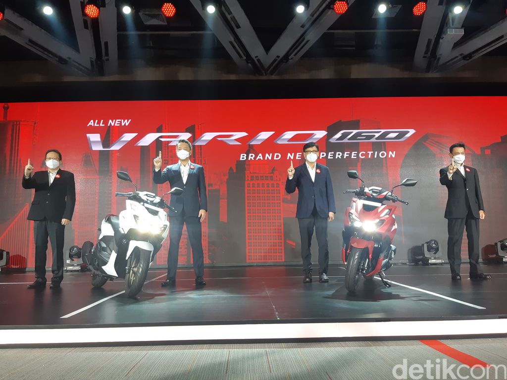 Honda Vario 160 meluncur di Indonesia