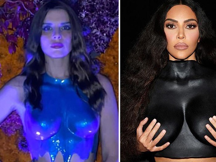 Julia Fox, Kim Kardashian