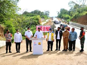 Penampakan Bypass Balige yang Baru Diresmikan Jokowi