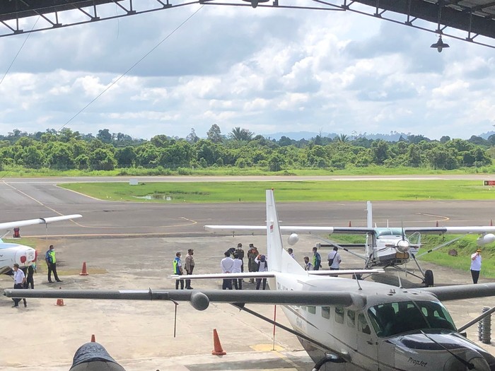 Pesawat Susi Air diusir dari hanggar Malinau (dok. Istimewa)