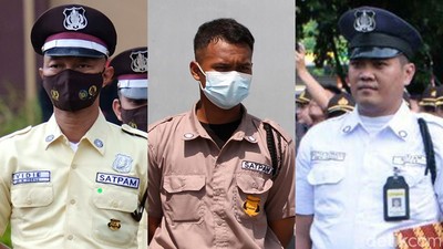 Potret Seragam Satpam Dari Masa ke Masa