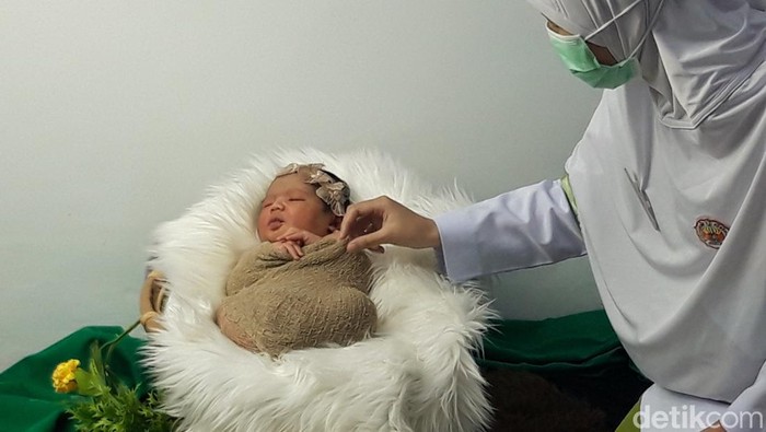 Salah seorang bayi Boyolali yang lahir di 2-2-2022