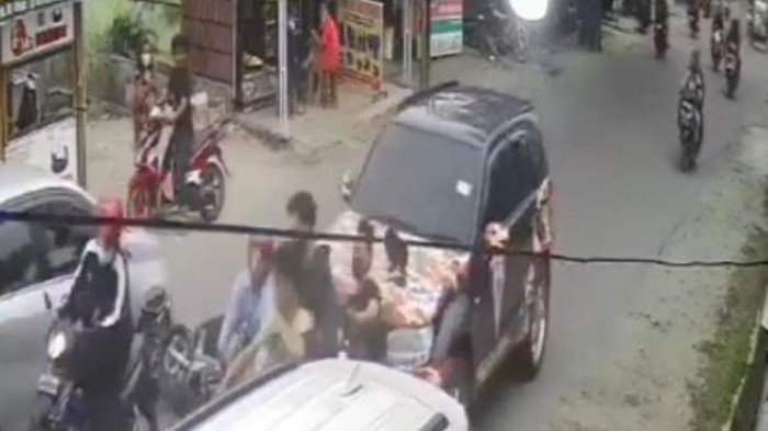 Screenshot kecelakaan di Medan (dok. Istimewa)