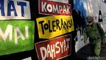 Semangat Kota di Dinding Kata