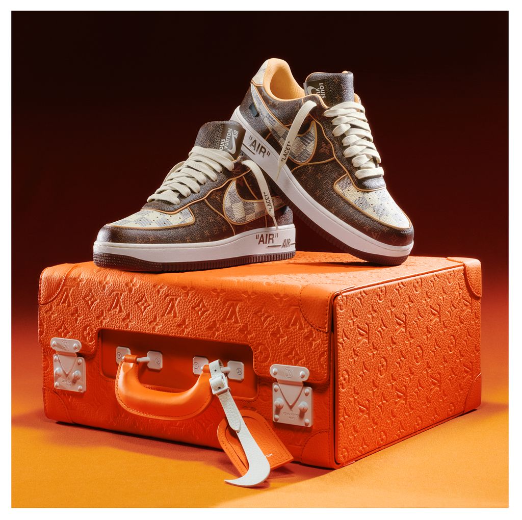 Dilelang, Sneaker Louis Vuitton dengan Tanda Tangan Virgil Abloh