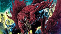Tampilan Spider-Carnage amat beringas! (Foto: dok. Marvel Comics)