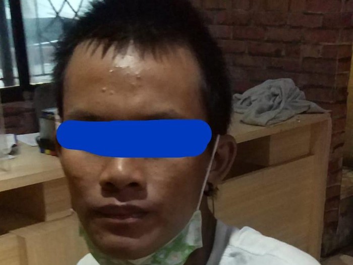 Tampang RA, pelaku pencurian di Sawah Besar, Jakarta Pusat