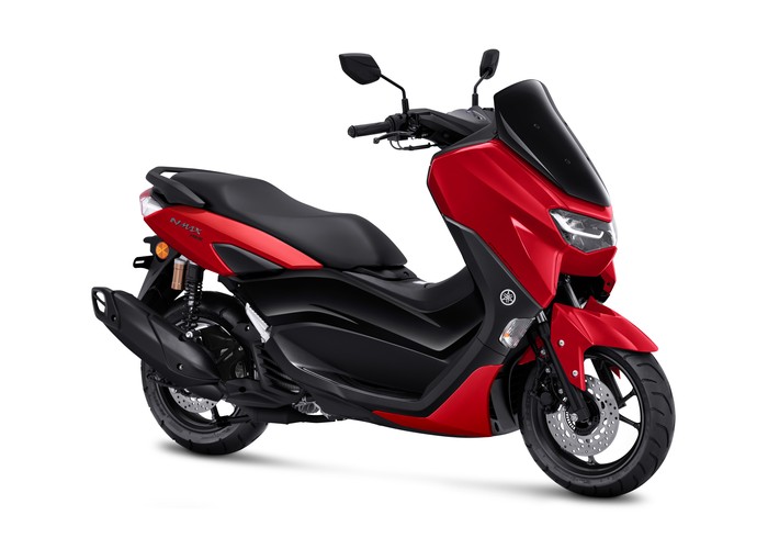 Yamaha meluncurkan Nmax dengan warna baru. Kini, Nmax tersedia warna hijau doff dan merah metallic.