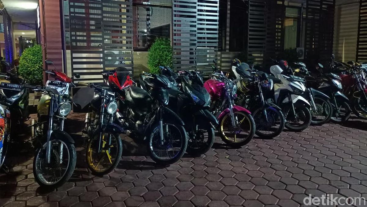 Razia Balap Motor Di Kota Probolinggo