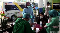 Diketahui, tes swab antigen gratis itu menyasar para penumpang dan sopir bus di Terminal Kota Bekasi.