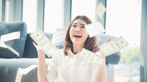 Ilustrasi keuangan atau kaya