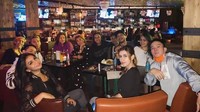 Dirinya juga sesekali menyambangi bar and lounge yang besar bersama sahabatnya. Memesan beragam makanan, cara ini menjadi gaya Norman Kamaru untuk terus berkomunikasi dengan teman-teman terdekatnya. Foto: Instagram/onca_marthinus