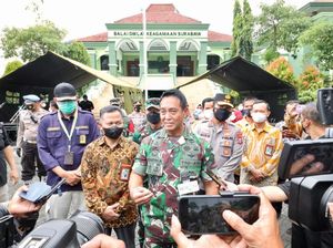 Panglima TNI Cek Tempat Karantina Pelaku Perjalanan Luar Negeri di Surabaya