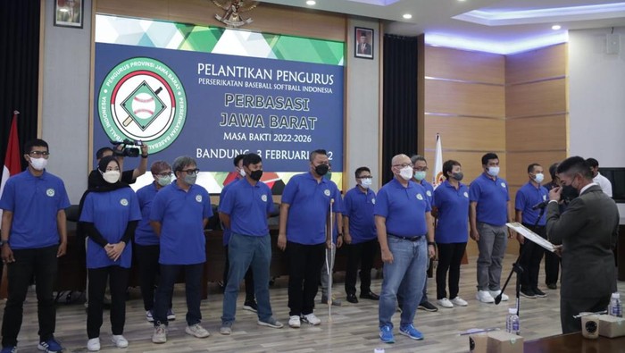 Pelantikan Ketua Perbasasi Jawa Barat