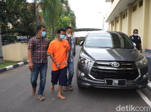 Detik-detik Pengusaha Ban Tertangkap Saat Bobol Brankas Minimarket Mojokerto