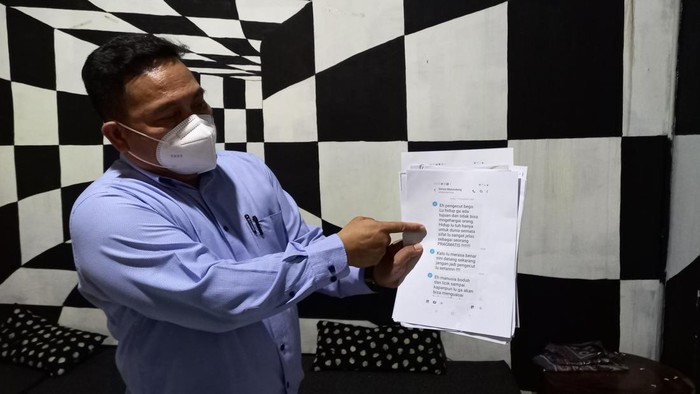 Pengacara LF, Petuah Sirait (Khairul-detikcom)