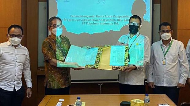 Polychem Indonesia Beralih ke Listrik EBT PLN (Dok: PLN)