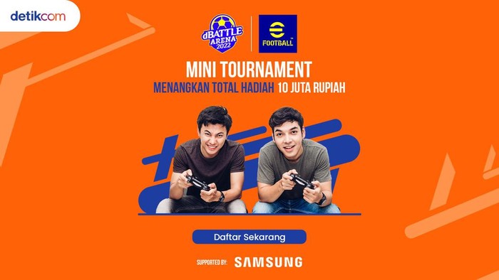 Registrasin Mini Tournament dBattle Arena eFootball Dibuka, Yuk Daftar!