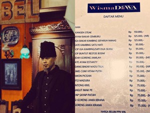 Ahmad Dhani Buka Restoran, Ada  Lidah Goreng Jamilah dan Sate Ayam Estianty