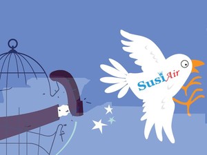 Susi Air Terpental dari Hanggar Bandara Malinau