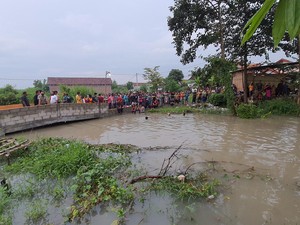 Tak Bisa Berenang, Siswa SD Tewas Tenggelam di Sungai Kalianyar Mojokerto