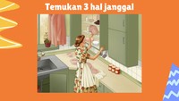 Mulai dari menemukan tiga hal yang salah.