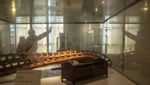 Cegah Omicron, Museum Nasional Disemprot Disinfektan