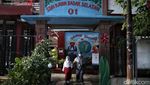 Hari Pertama Sekolah PTM 50 Persen di DKI