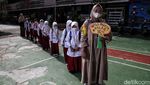 Hari Pertama Sekolah PTM 50 Persen di DKI