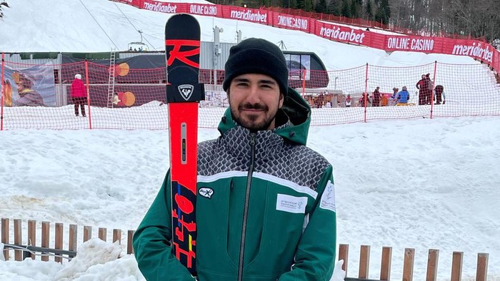 Fayik Abdi saat berlatih di Montenegro pada November 2021.