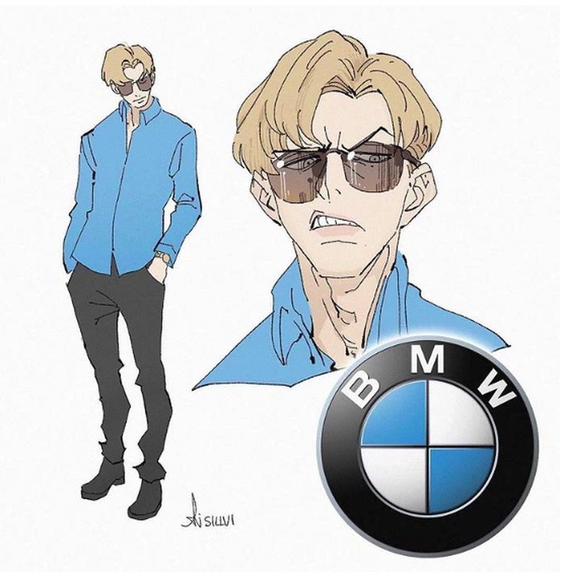 fotoinet brand populer jadi karakter anime