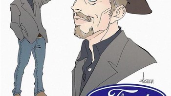 Brand otomotif Ford dianggap cocok dengan karakter ini. (Foto: instagram/sillvi_illustrations)