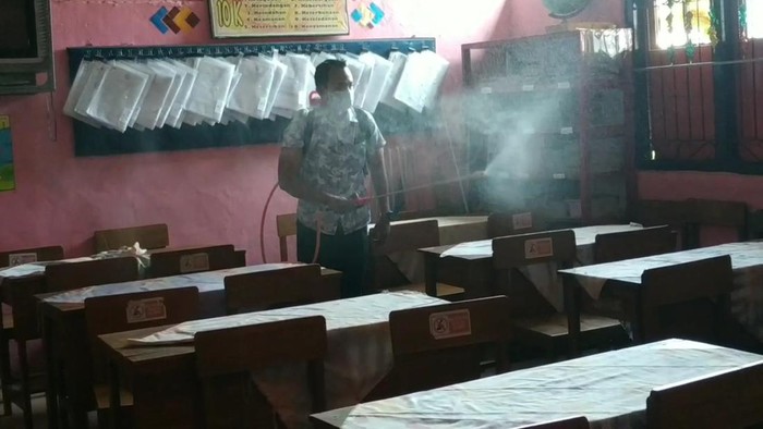 Guru Positif COVID-19, PTM di SDN Kebonsari Kota Pasuruan Dihentikan